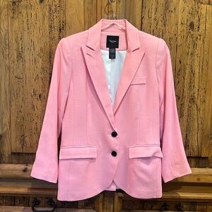Smythe Boy Blazer Point Collar Pink Flamingo NWT